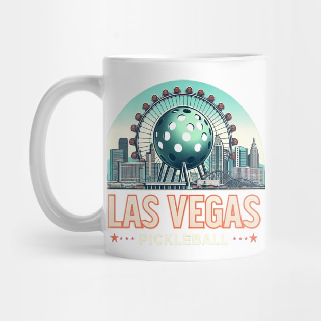 Las Vegas Pickleball Design with High Roller by Battlefoxx Living Earth